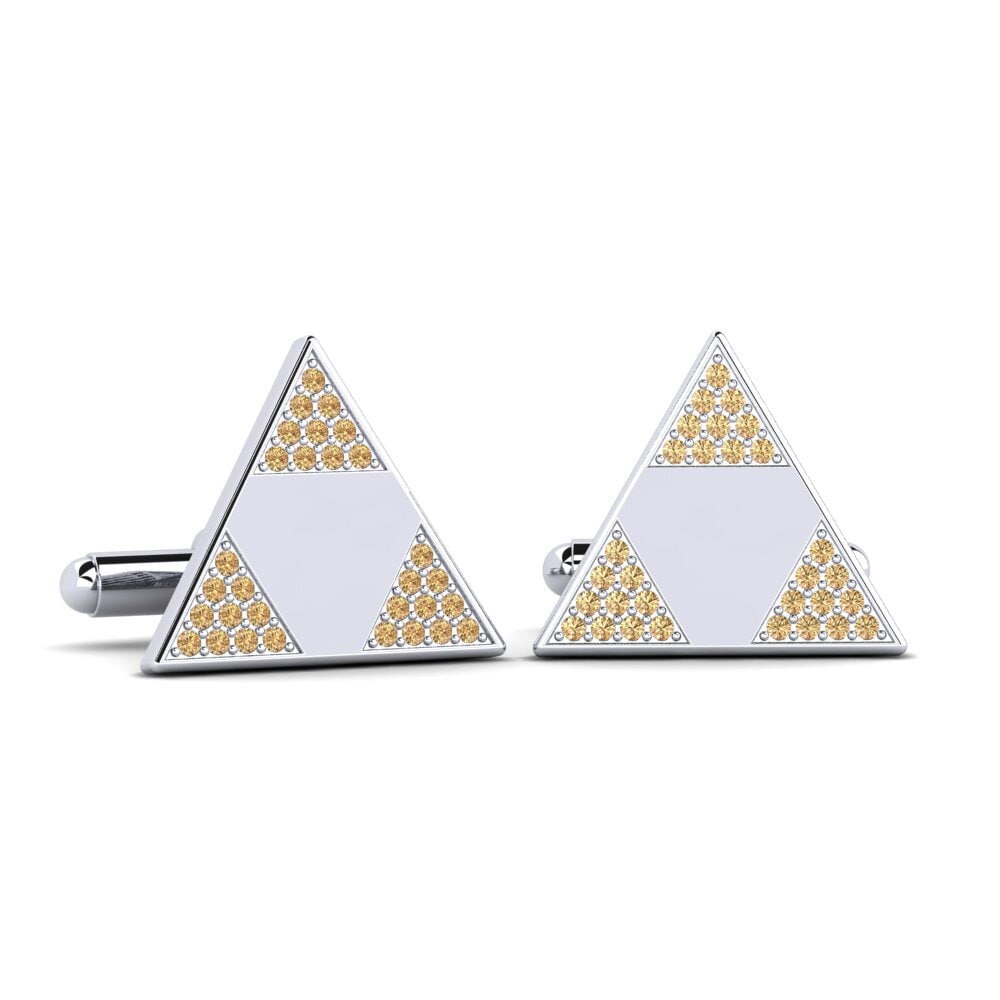 Brown Diamond Cufflink Praha
