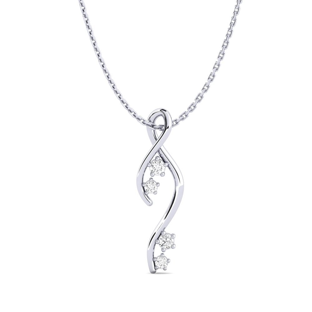White sapphire Women's Pendant Pras