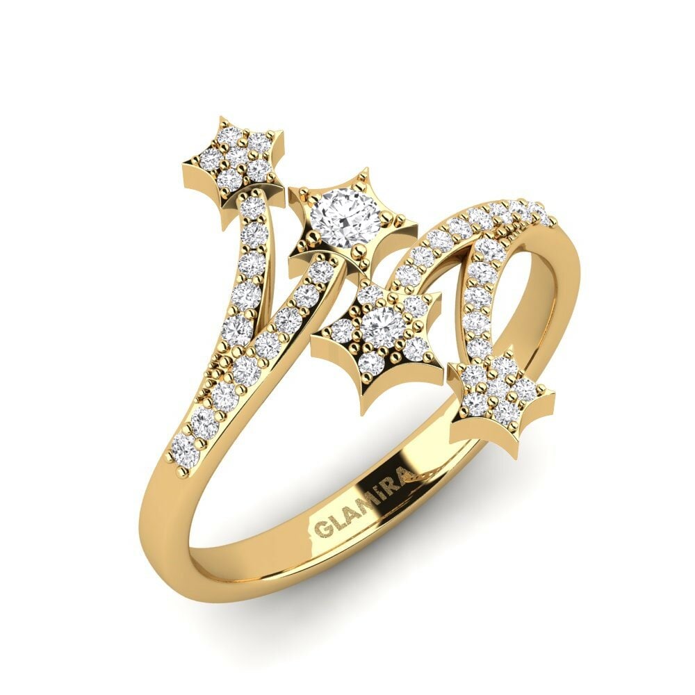 Saphir Blanc Bague Praxis