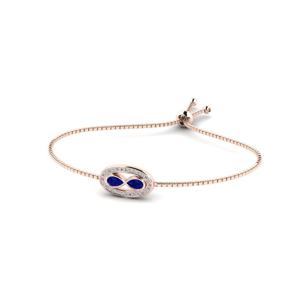 Pera Zafiro Pulsera de Mujer Preas