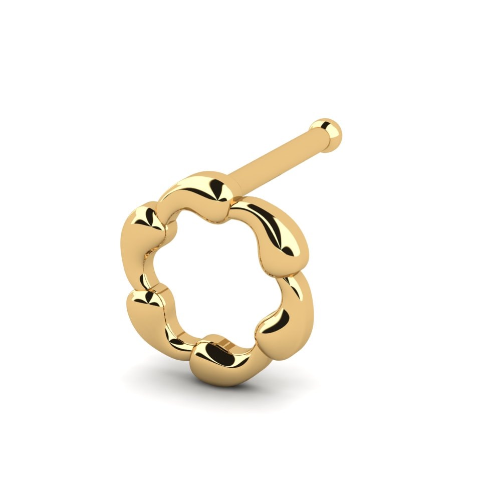 Or Jaune 18k Piercing Nez Preben