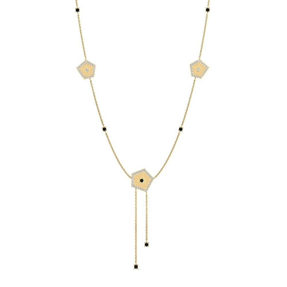 Black Diamond Women's Necklace Precession