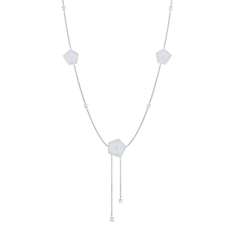 925 Zilver Dames Ketting Precession