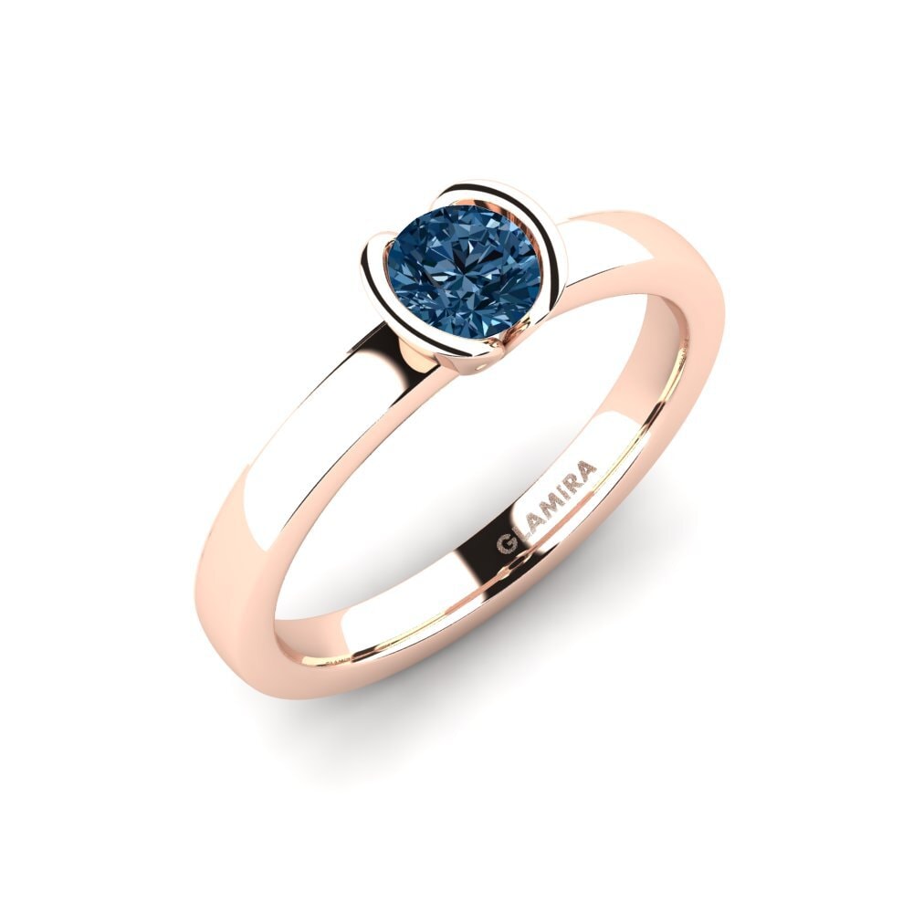 Blue Diamond Bridal Set Precious Moments Ring A