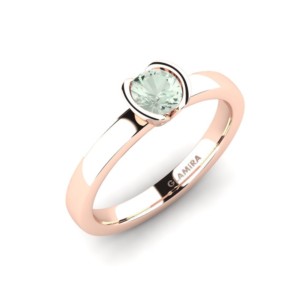 Green Amethyst Bridal Set Precious Moments Ring A