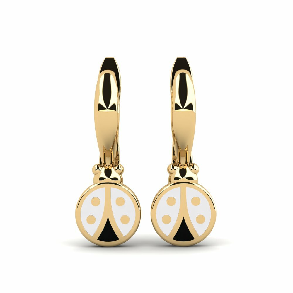 9k Yellow Gold Kid's Earring Prekvapenie