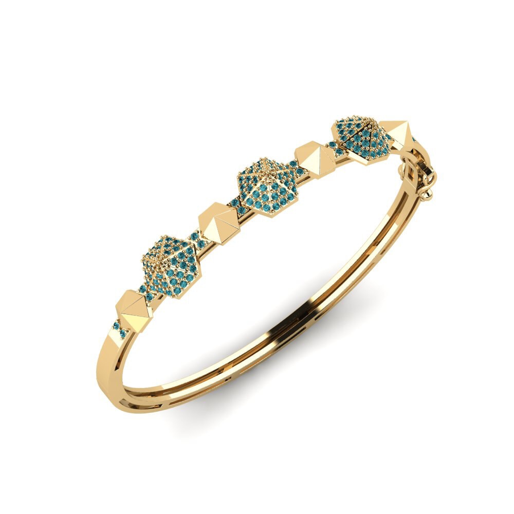 Diamante Blu Bracciale da donna Presentzia