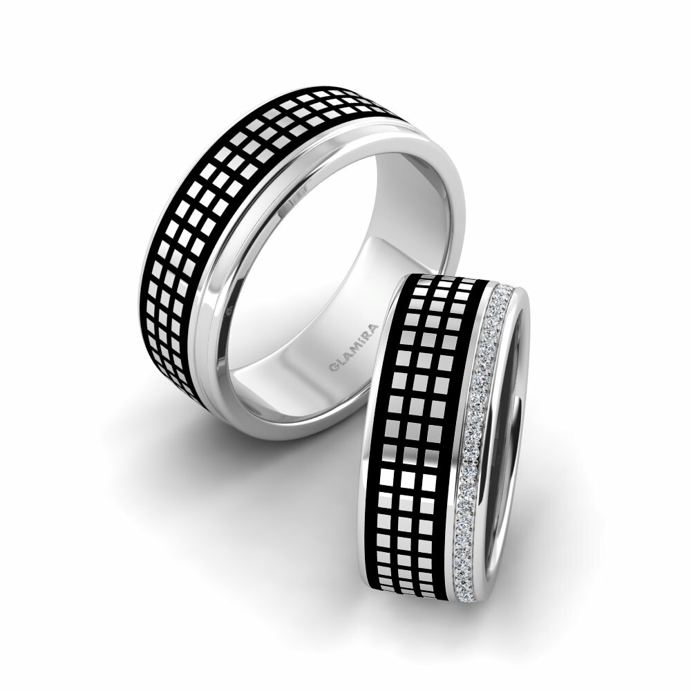 Pretty Magic Buy 0.28 Carat 14K White Gold Zirconia Pretty Magic 8 mm | GLAMIRA Jewelry