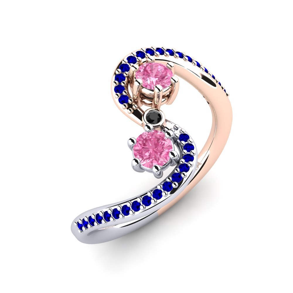18K Rose & White Gold Ring Priyota