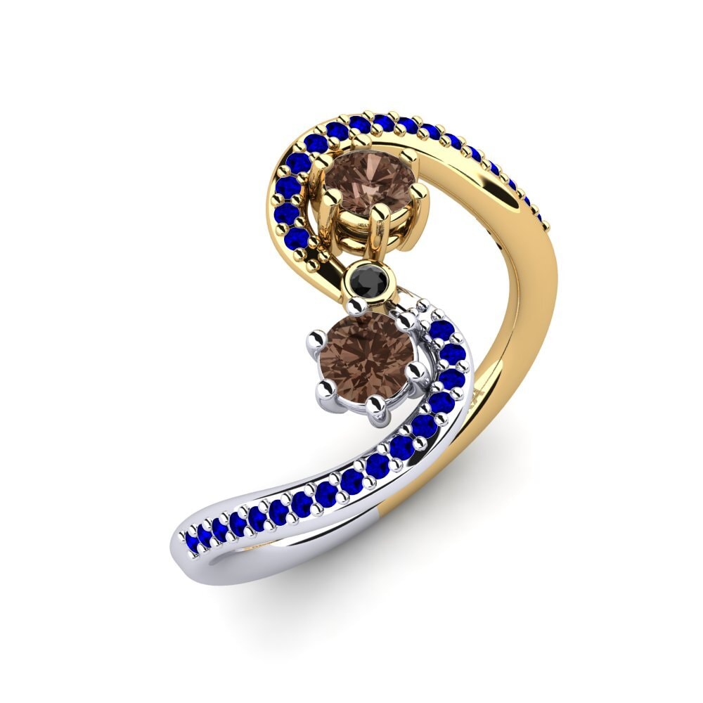 14ct Yellow / White Gold Ring Priyota
