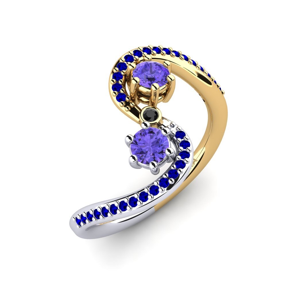 18ct Yellow & White Gold Ring Priyota