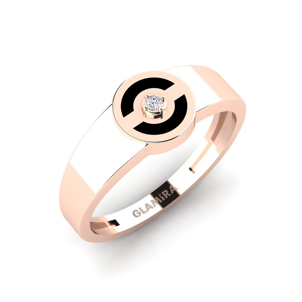 14ct Rose Gold Pinky Ring Profonda