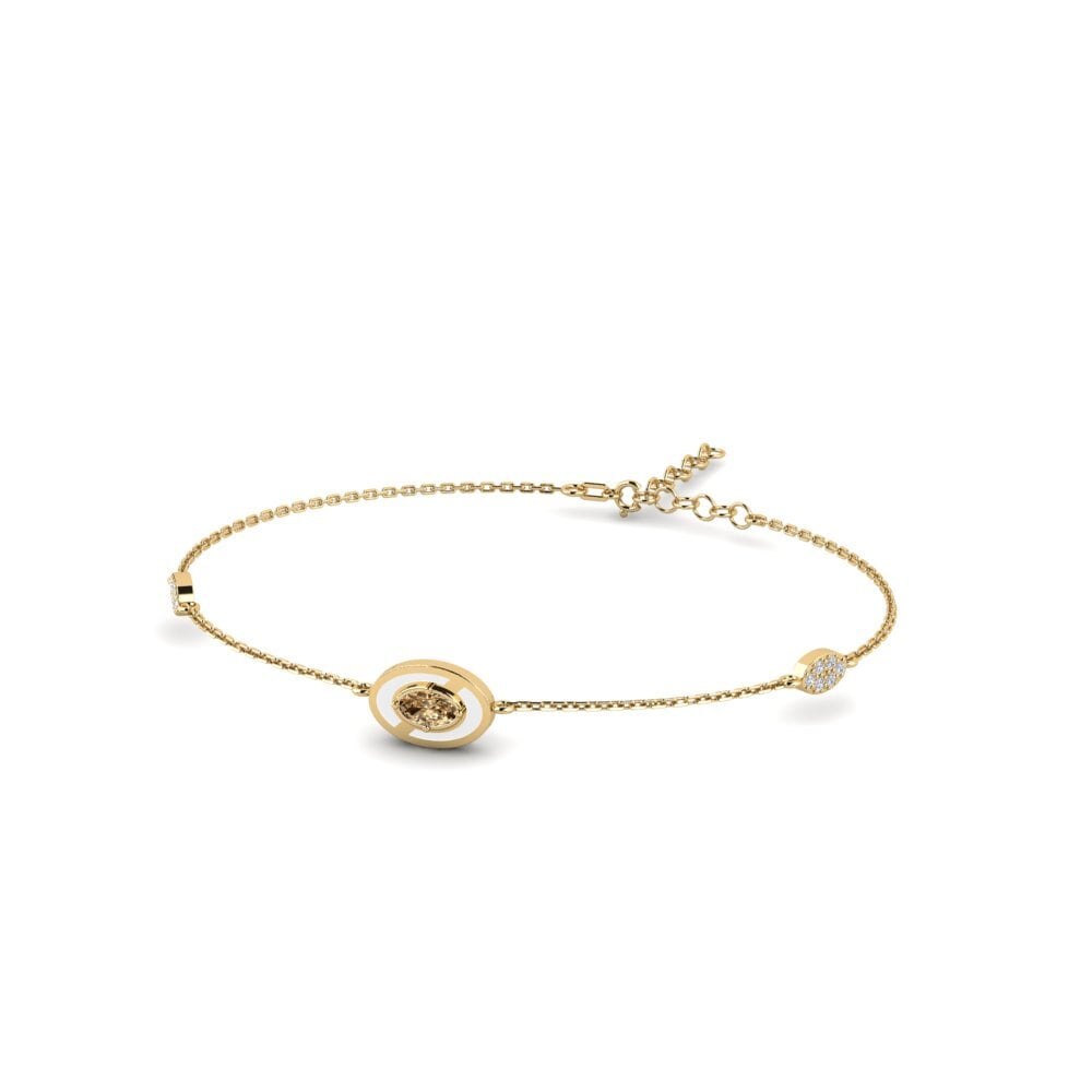 Brown Diamond Women's Bracelet Projekt