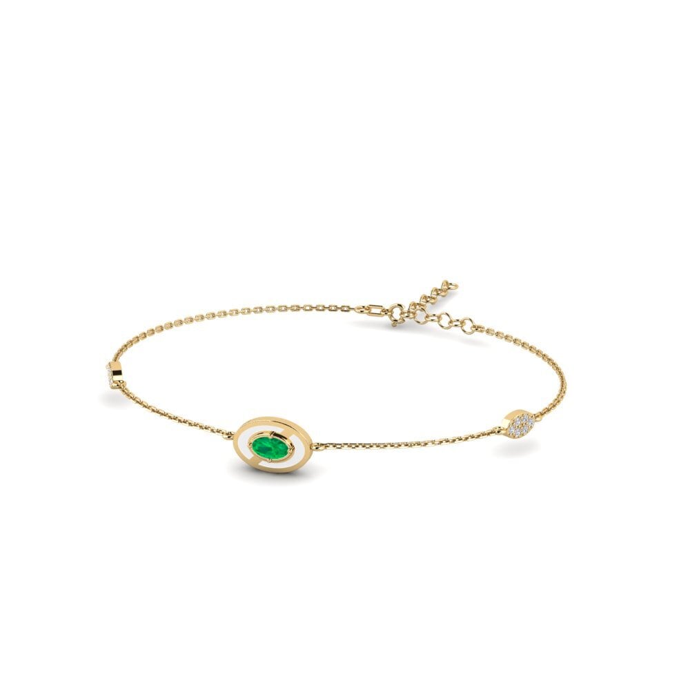 Emerald Women's Bracelet Projekt