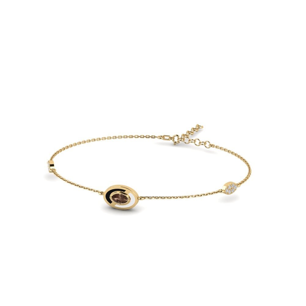Smoky Quartz Women's Bracelet Projekt