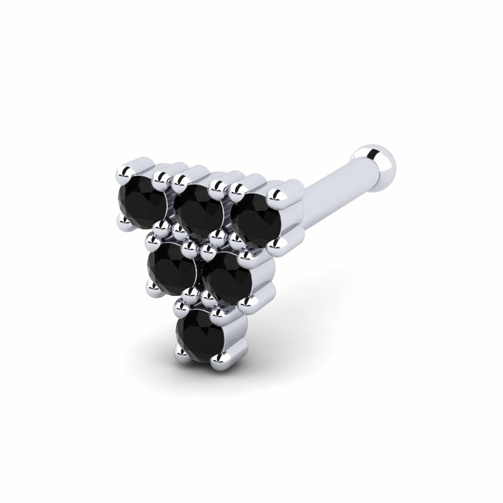 Black Diamond Nose Pin Proof