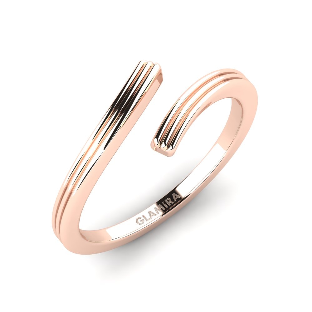 Oro Rosso 375 Anello Proser