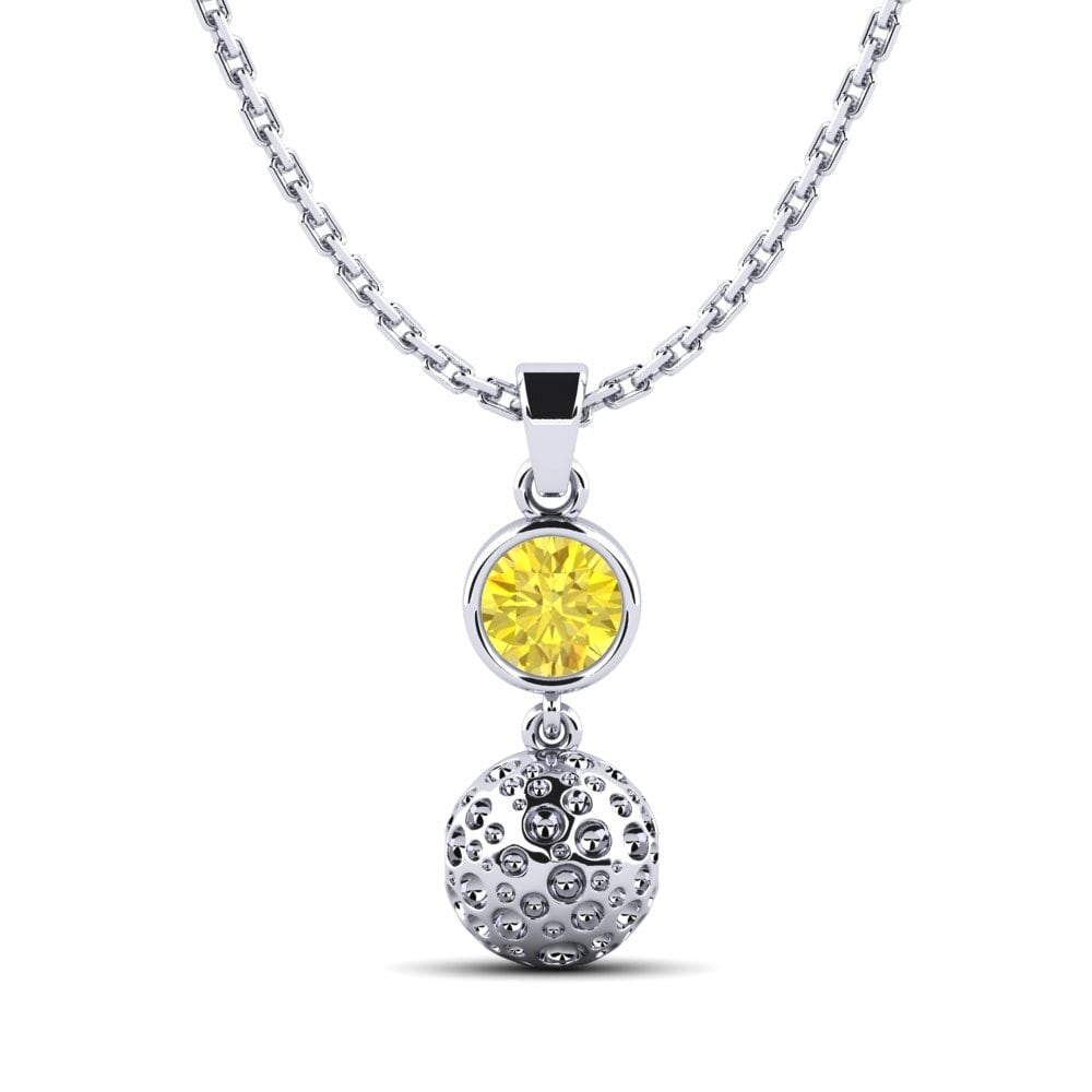 Yellow Sapphire Women's Pendant Providen