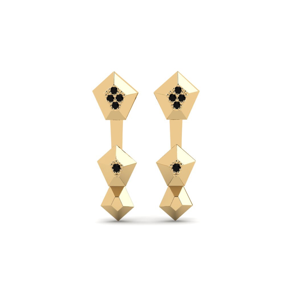Black Sapphire Women's Earring Proxima