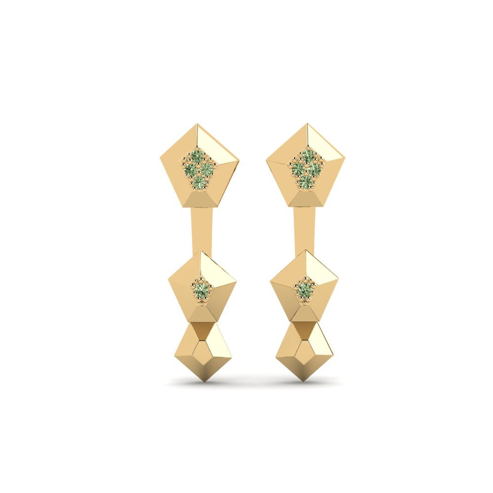Green Diamond Women's Earring Proxima