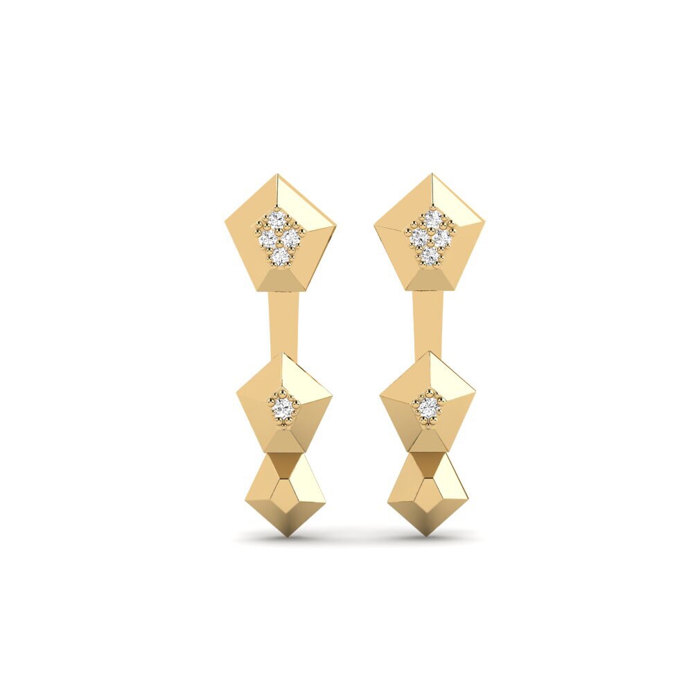 Moissanite Women's Earring Proxima
