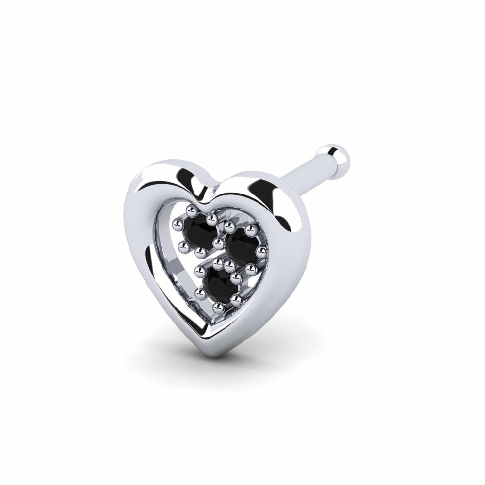 Black Diamond Nose Pin Pruas