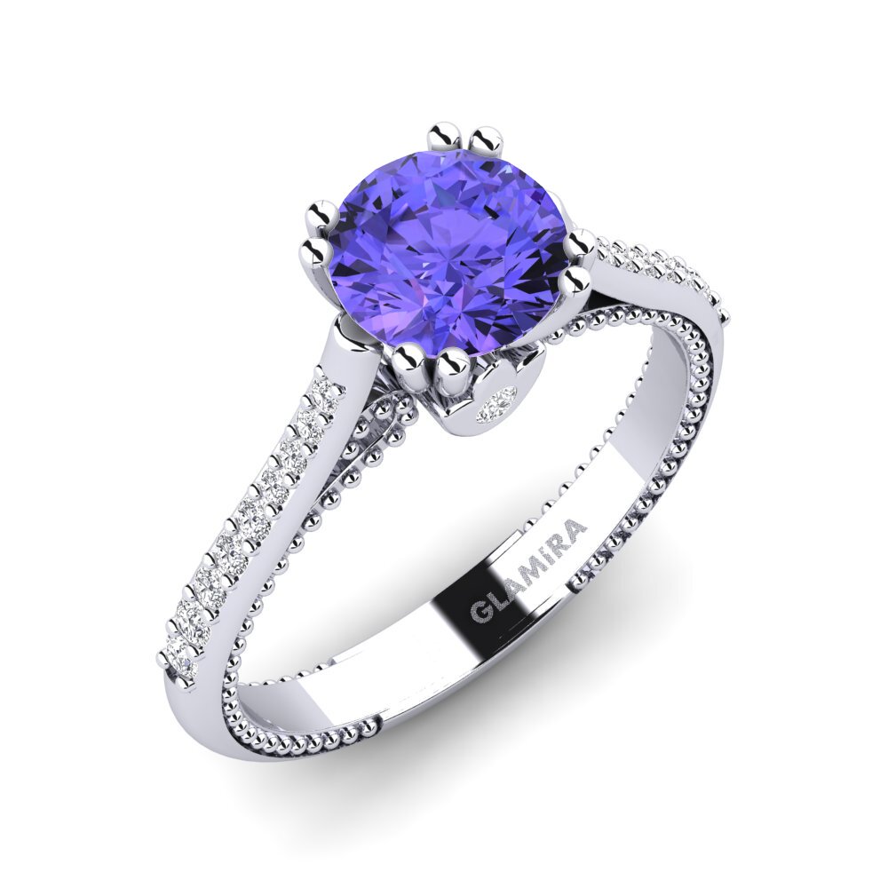 Tanzanite Engagement Ring Puerza
