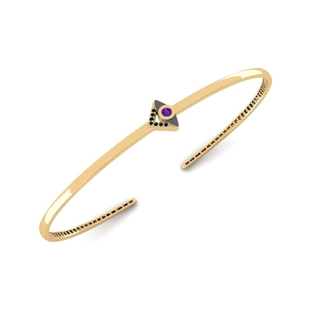 Amethyst Palm Cuff Pugatio