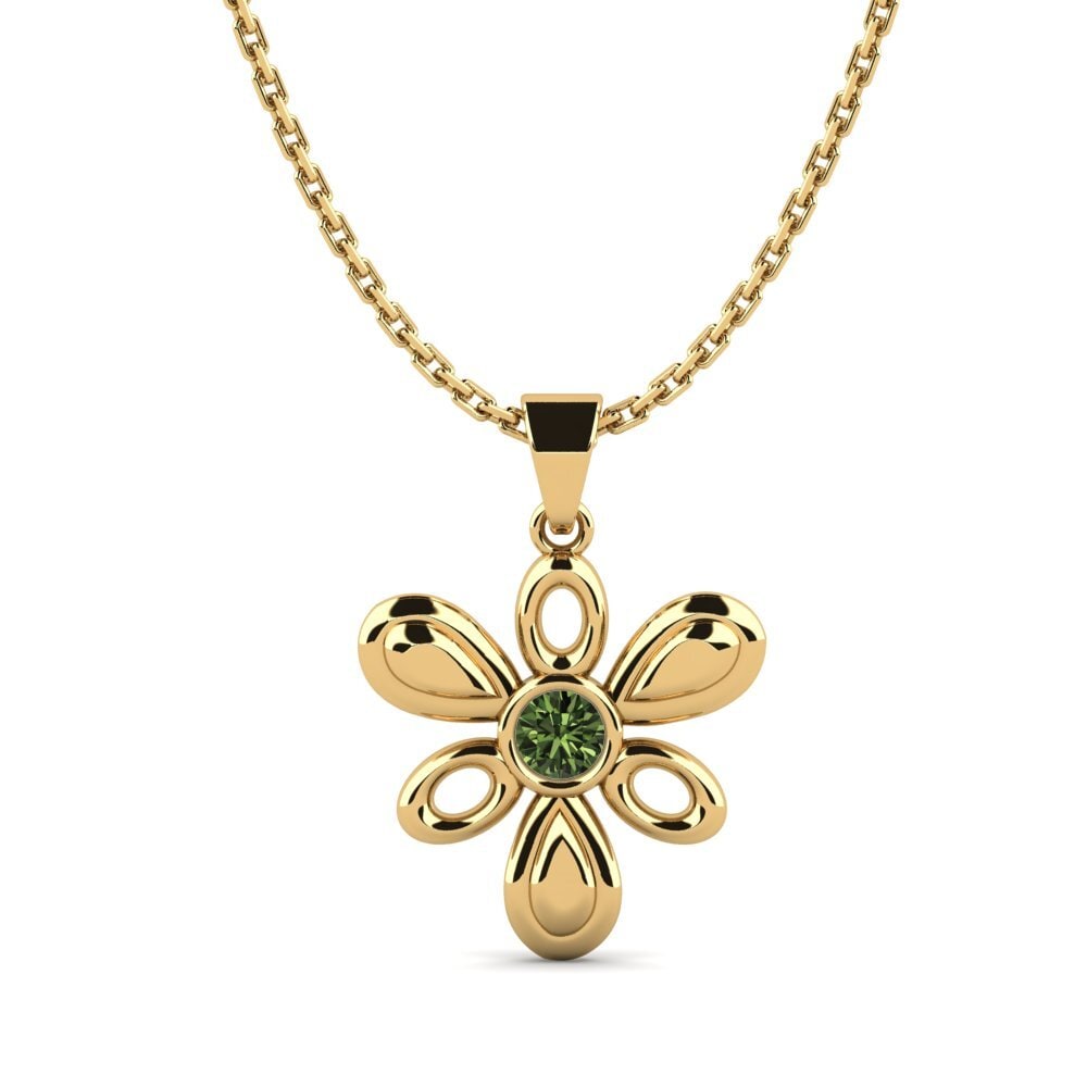 Green Sapphire Women's Pendant Punter