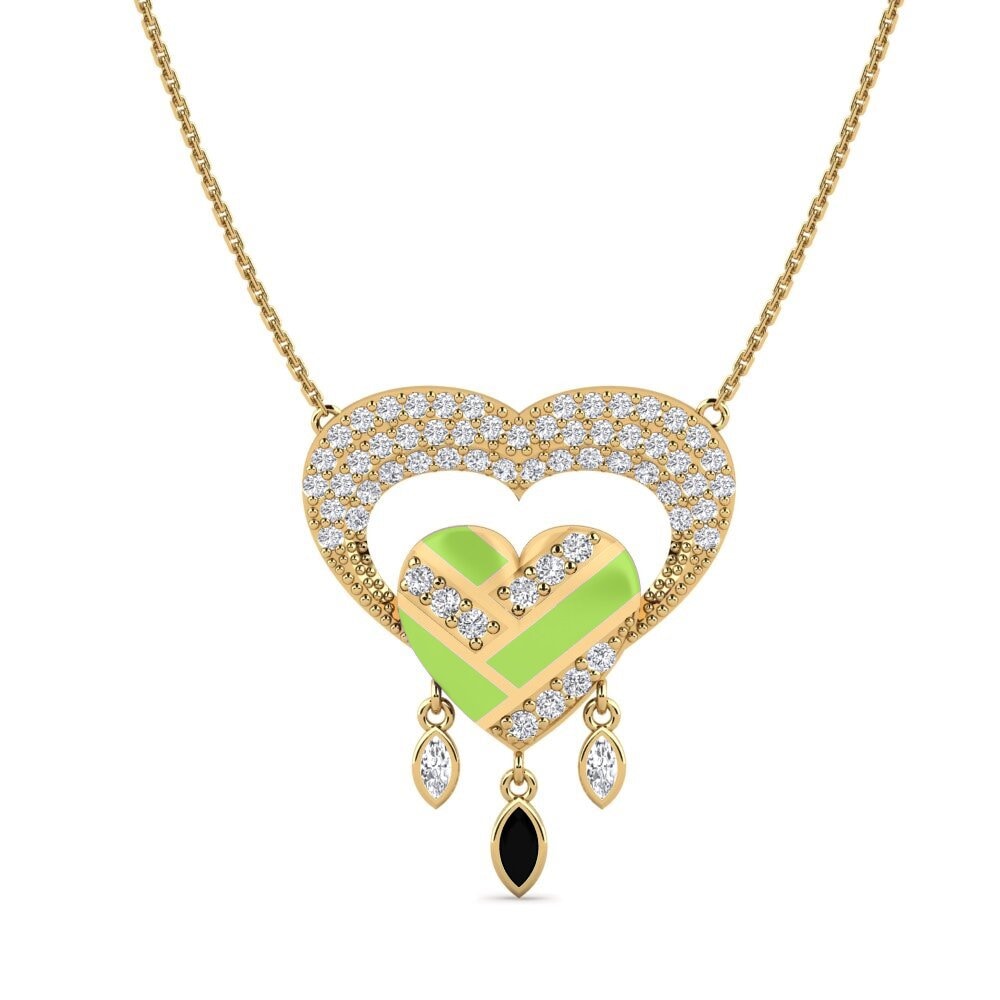 Black Onyx Women's Necklace Purgatorio