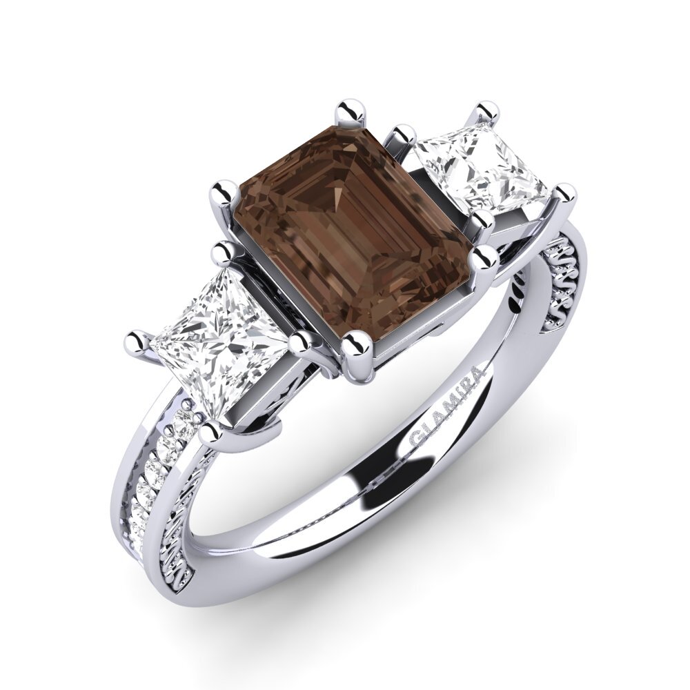 950 Platinum Engagement Ring Purnima