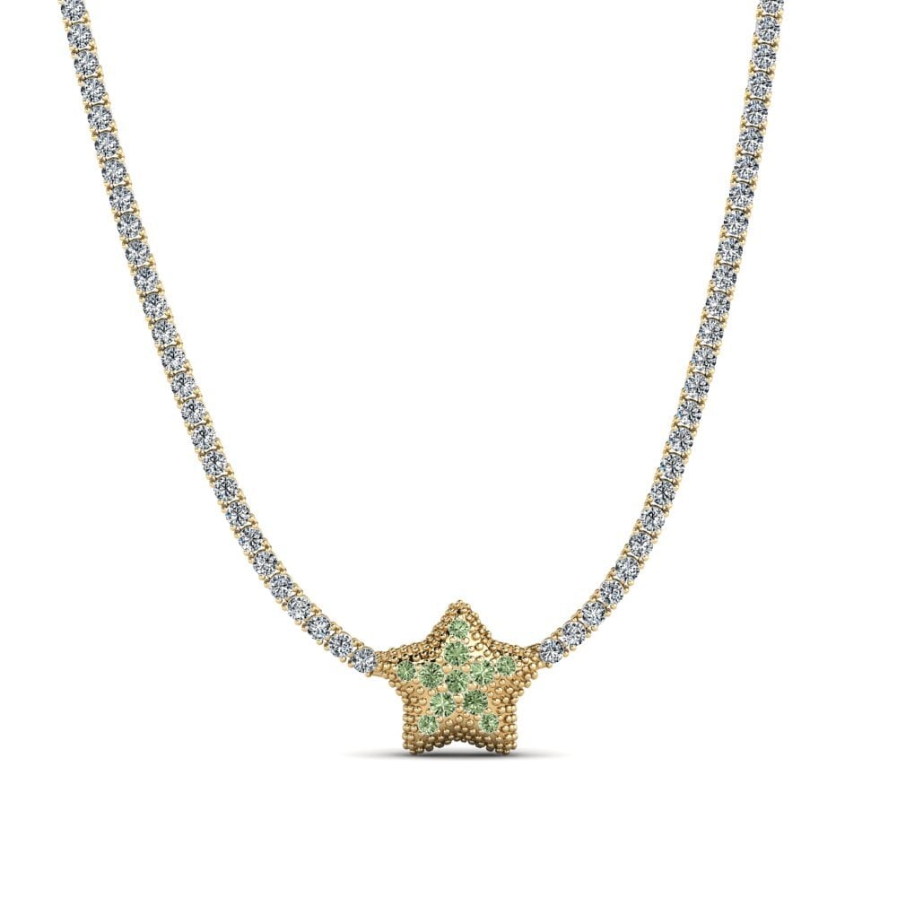 Green Diamond Tennis Purstion
