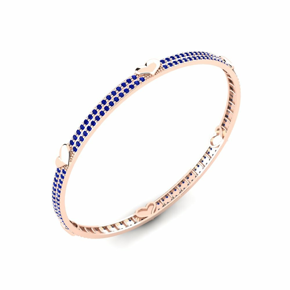 Bracelet jonc femme Puuwai Saphir