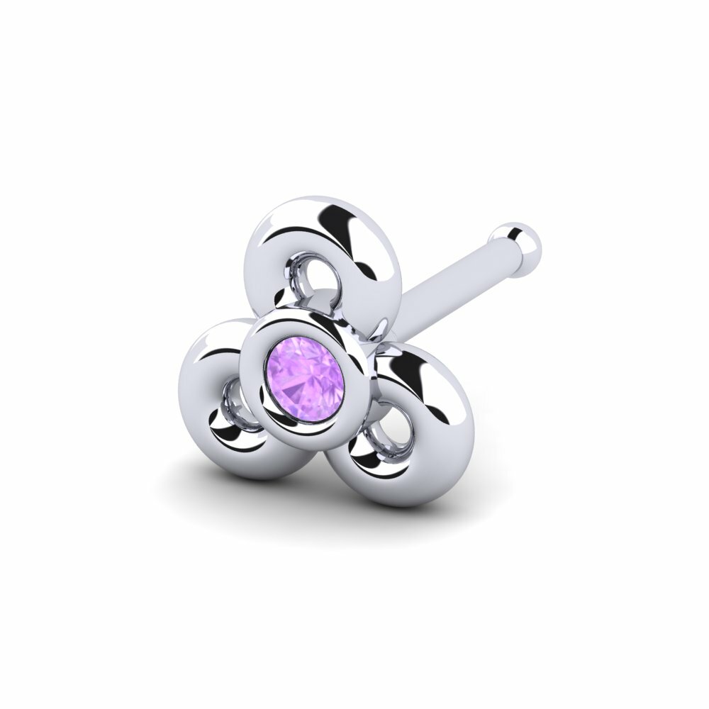 Amethist Neus Pin Qatar