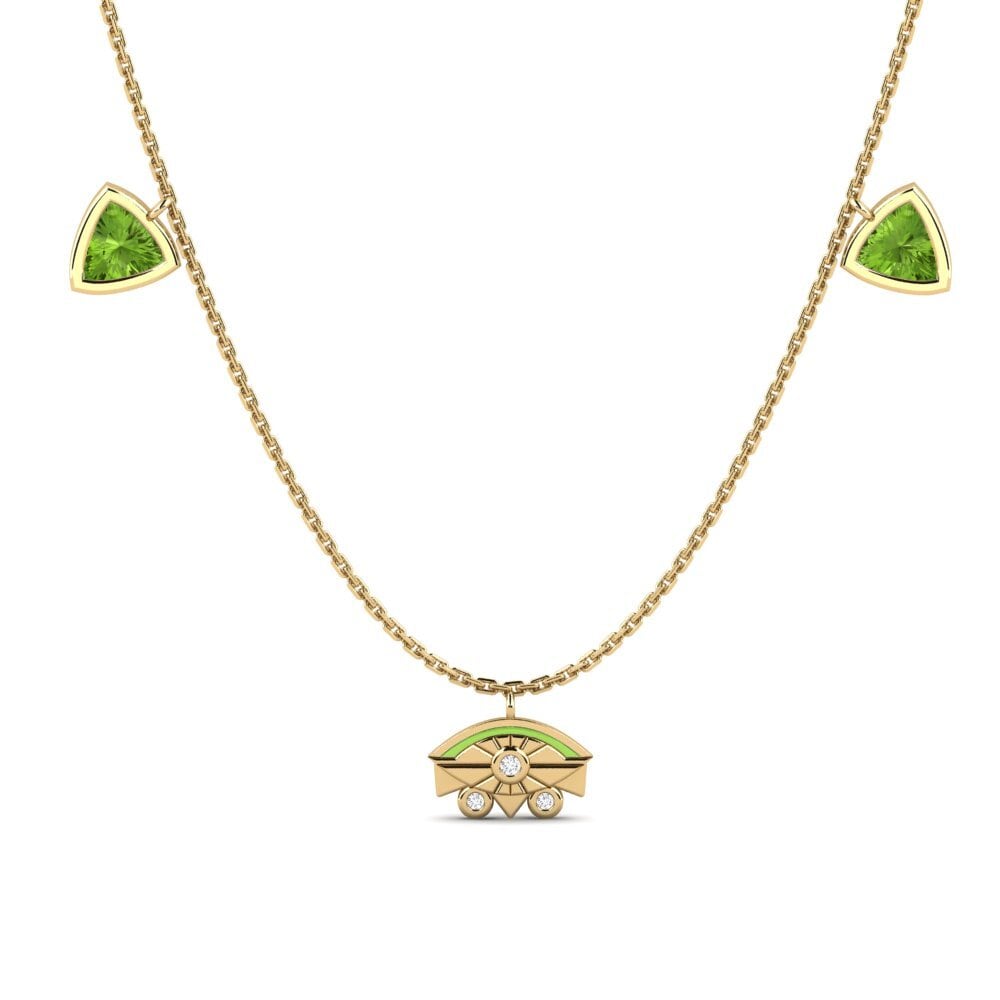 Peridot Women's Necklace Qawsalla