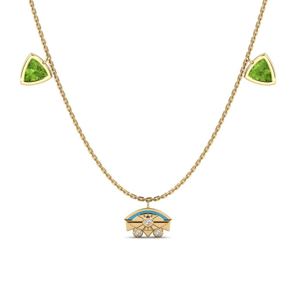 Peridot Women's Necklace Qawsalla