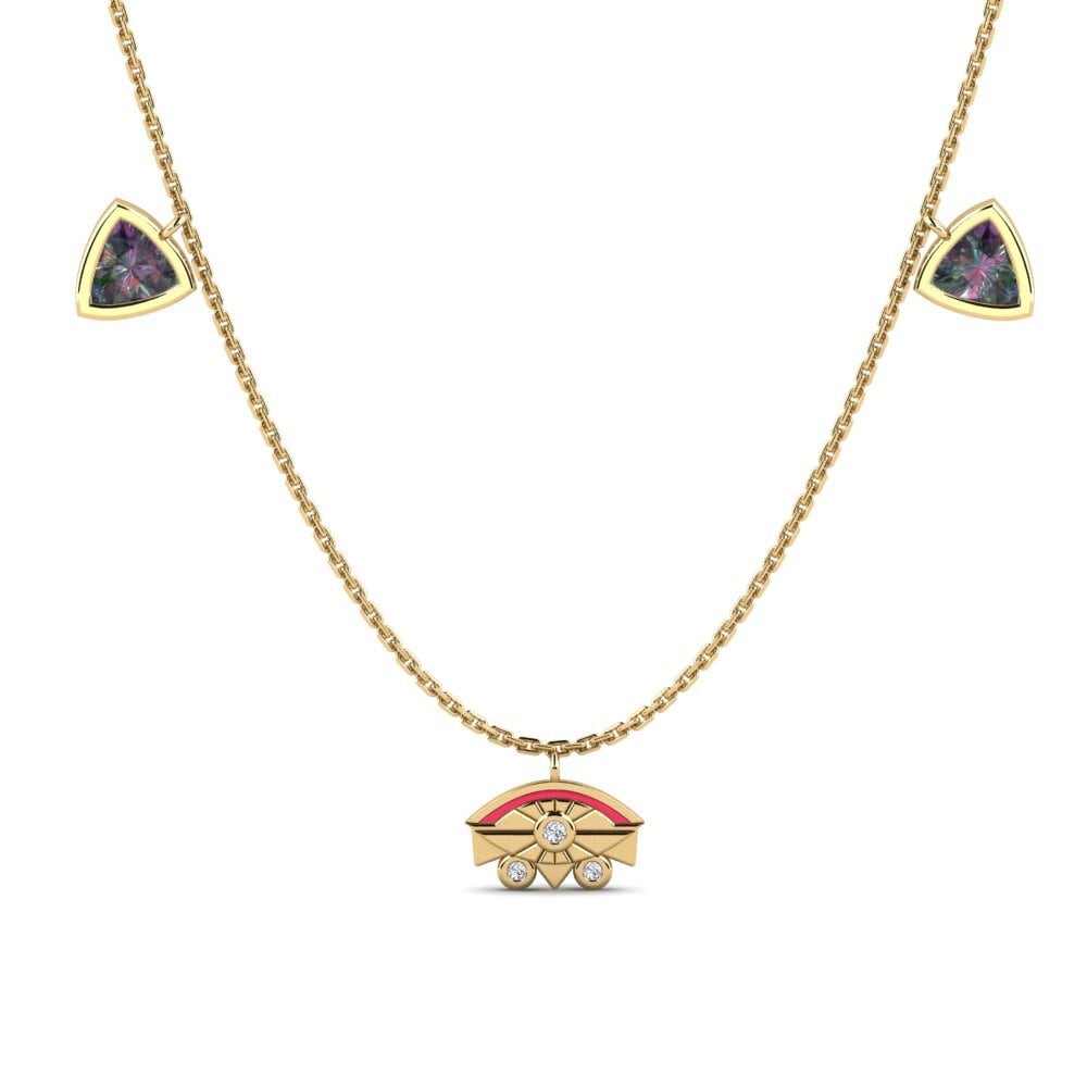 Mystic Topaz Women's Necklace Qawsalla