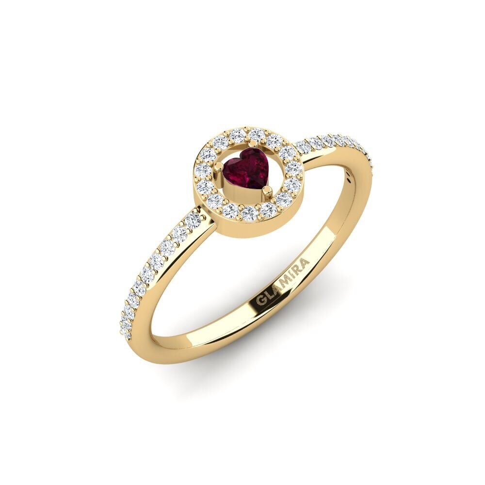 Rhodolite Garnet Ring Qerad