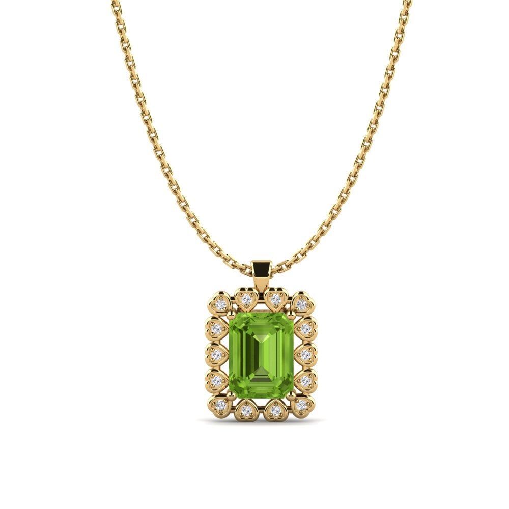 Peridot Women's Pendant Quad