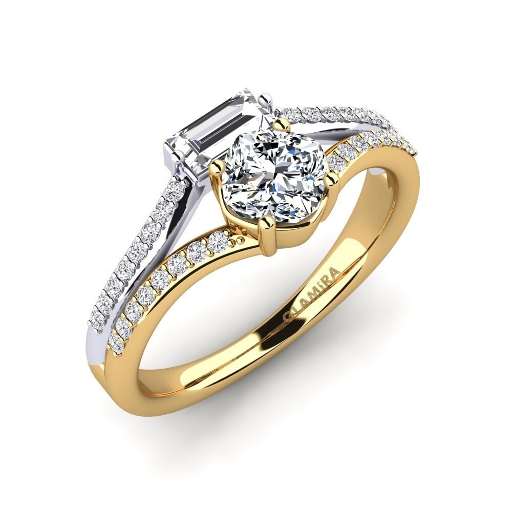 Circonita Anillo de compromiso Quart