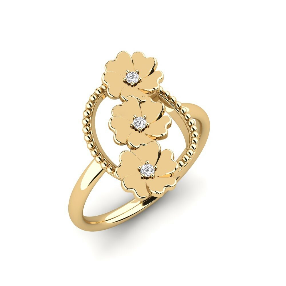Saphir Blanc Bague Queezes