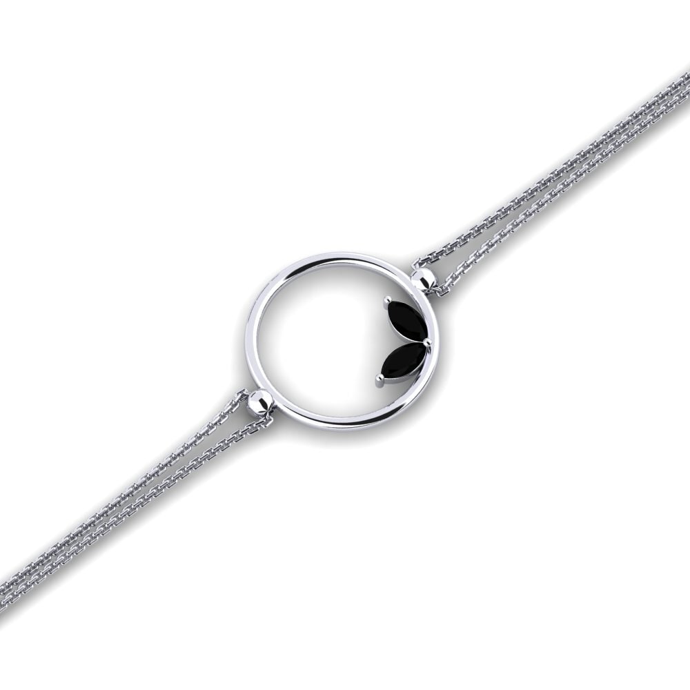 Marquesa Ónix Negro Pulsera de Mujer Quend