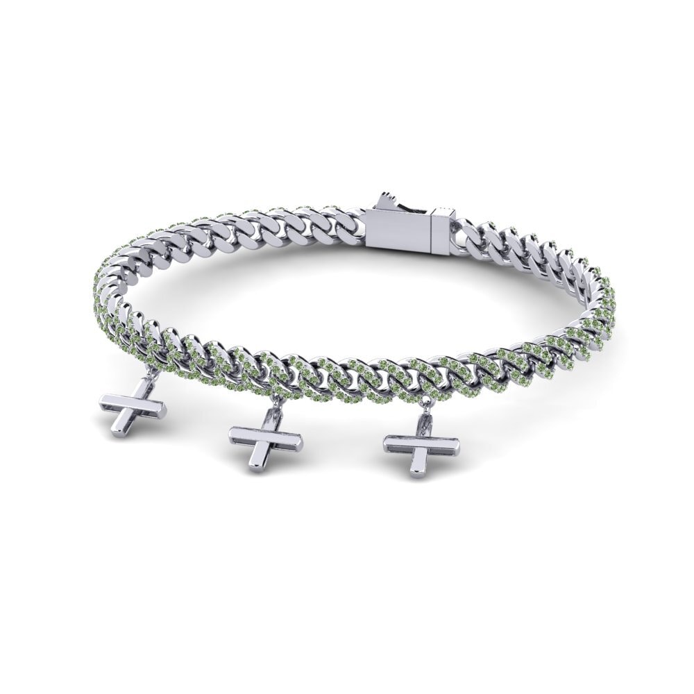 Diamante Verde Pulsera de Mujer Ques