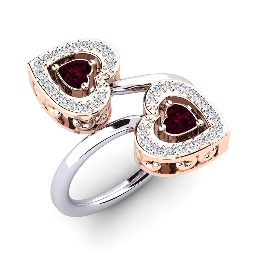Rhodolite Garnet Ring Quinnita