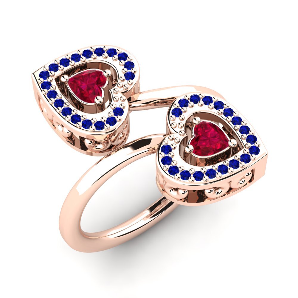 18ct Rose Gold Ring Quinnita
