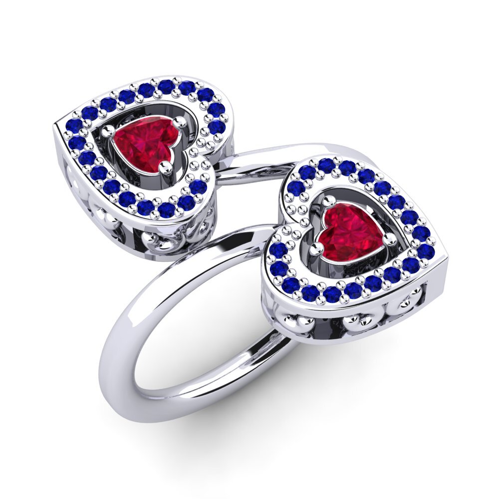 14ct White Gold Ring Quinnita