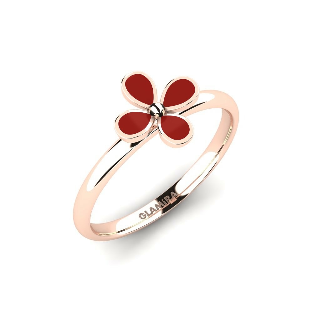 Anillo Quintic 14k Oro rosa