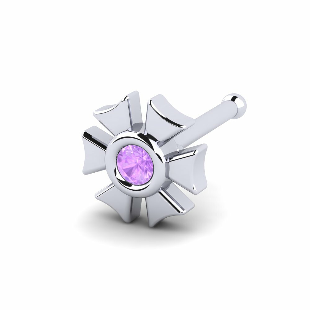 Amethist Neus Pin Quite