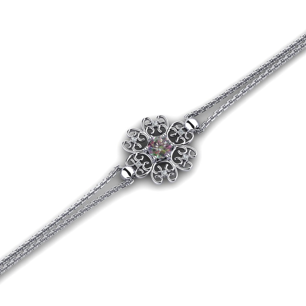 Mystic Topaz Women's Bracelet Quiteze