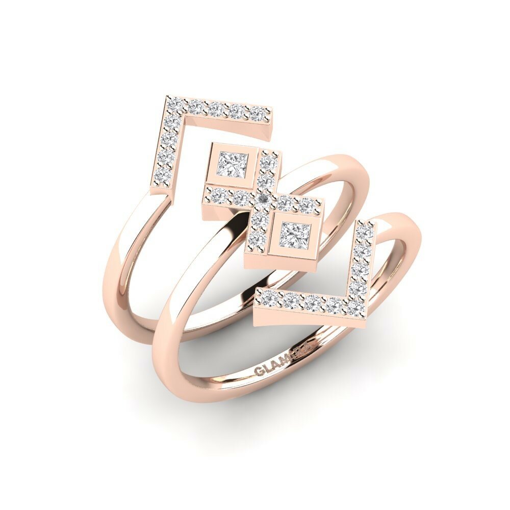 14K Rood Goud Ringen Quotidian